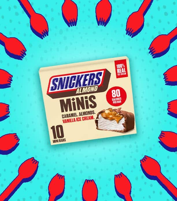 Snickers Ice Cream Minis Almond