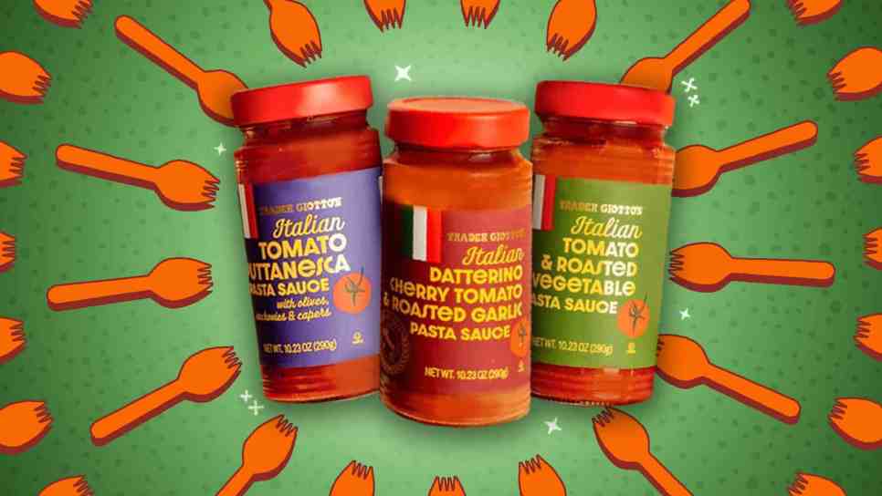 new trader joe's pasta sauce trio