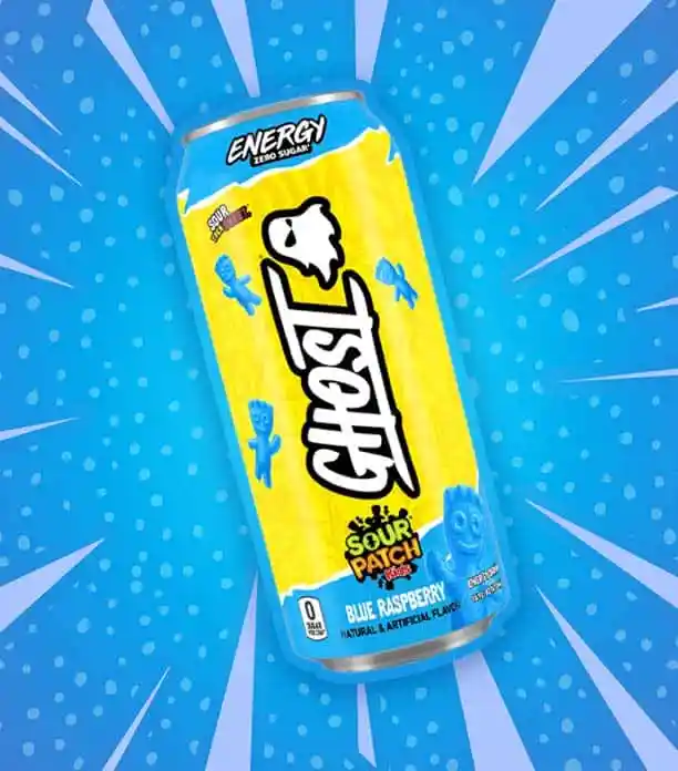 Ghost Sour Patch Kids Blue Raspberry 