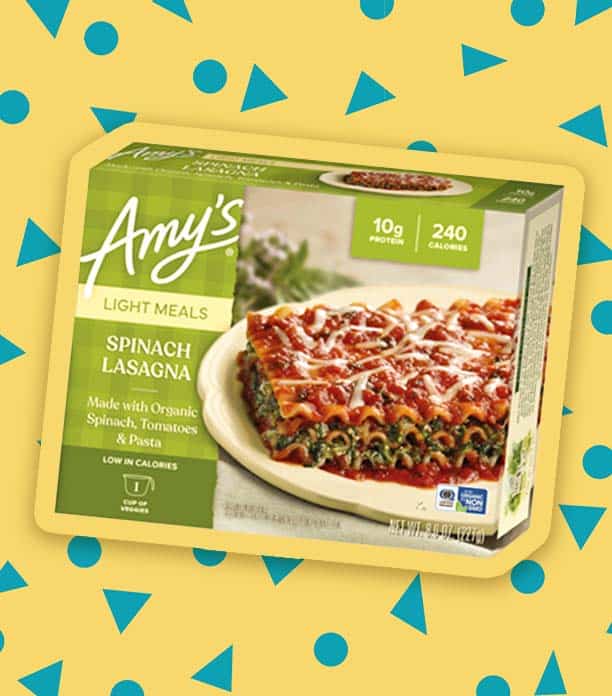 Best Amy’s Light Meals Spinach Lasagna 