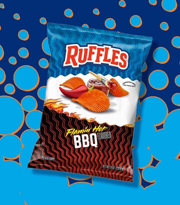 Ruffles Flamin’ Hot BBQ