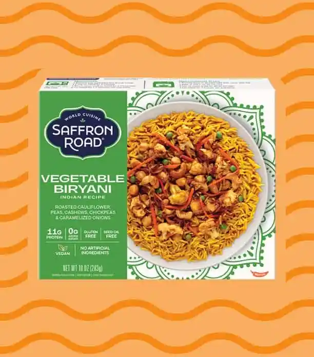saffron road vegetable biryani review