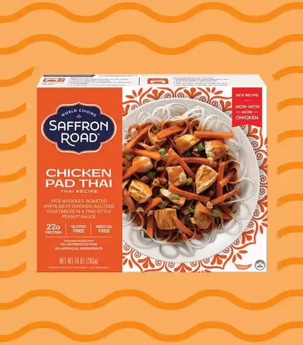 saffron road chicken pad thai review