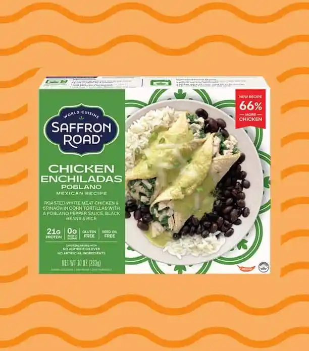 saffron road enchiladas review