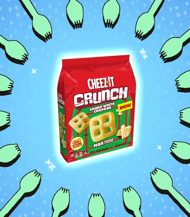 Cheez-It Crunch Sharp White Cheddar