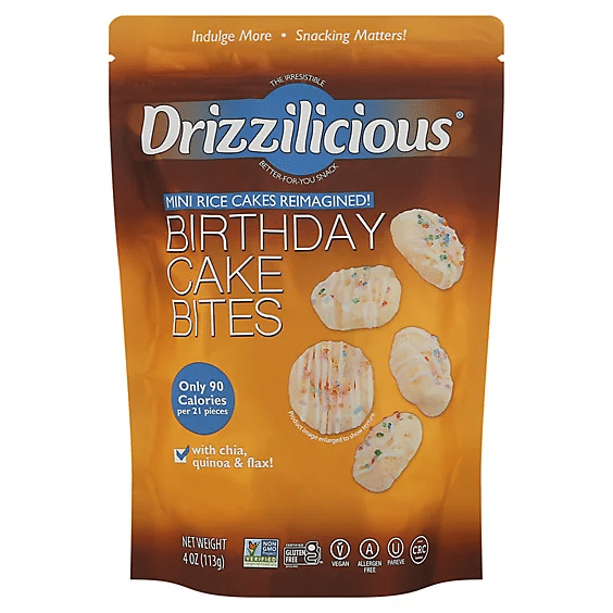 Drizzilicious Birthday Cake Bites