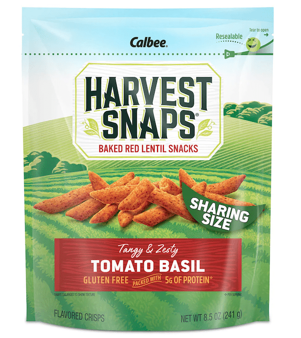Calbee Harvest Snaps Tomato Basil