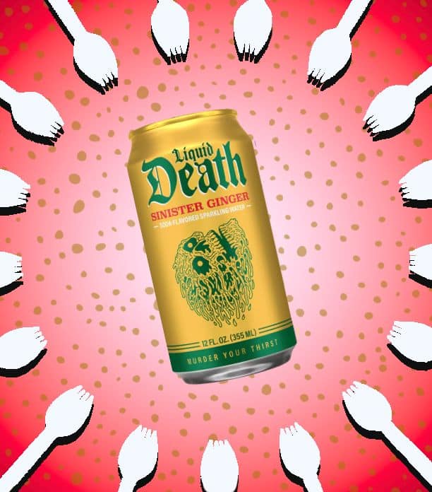 Liquid Death Sinister Ginger