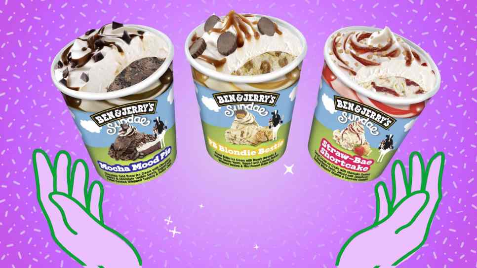 new ben & jerry's sundaes flavors