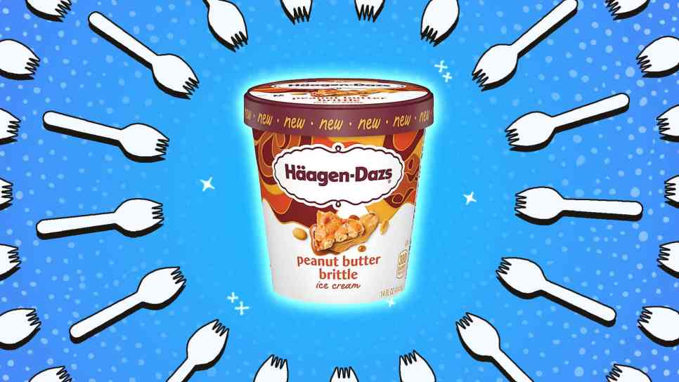Haagen Dasz Peanut Butter Brittle