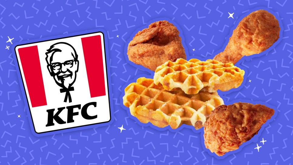 kfc chicken and waffle sliders