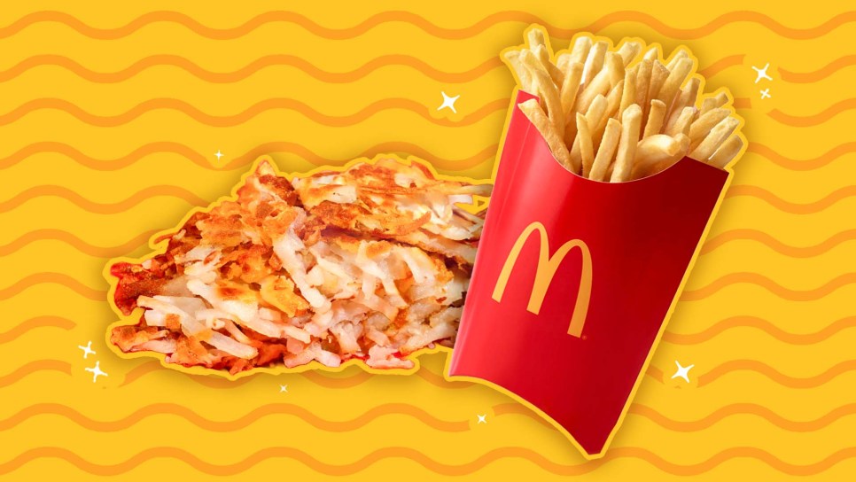 mcdonald's fries breakfast hash