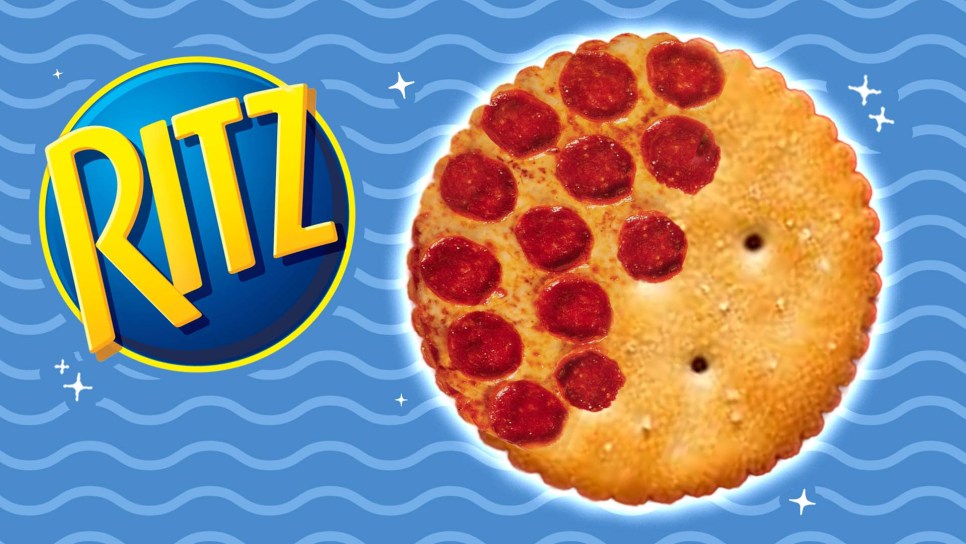 ritz cracker pizza