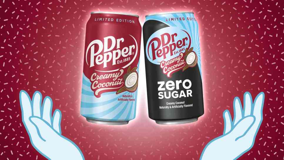 Dr Pepper Creamy Coconut Returns This Summer