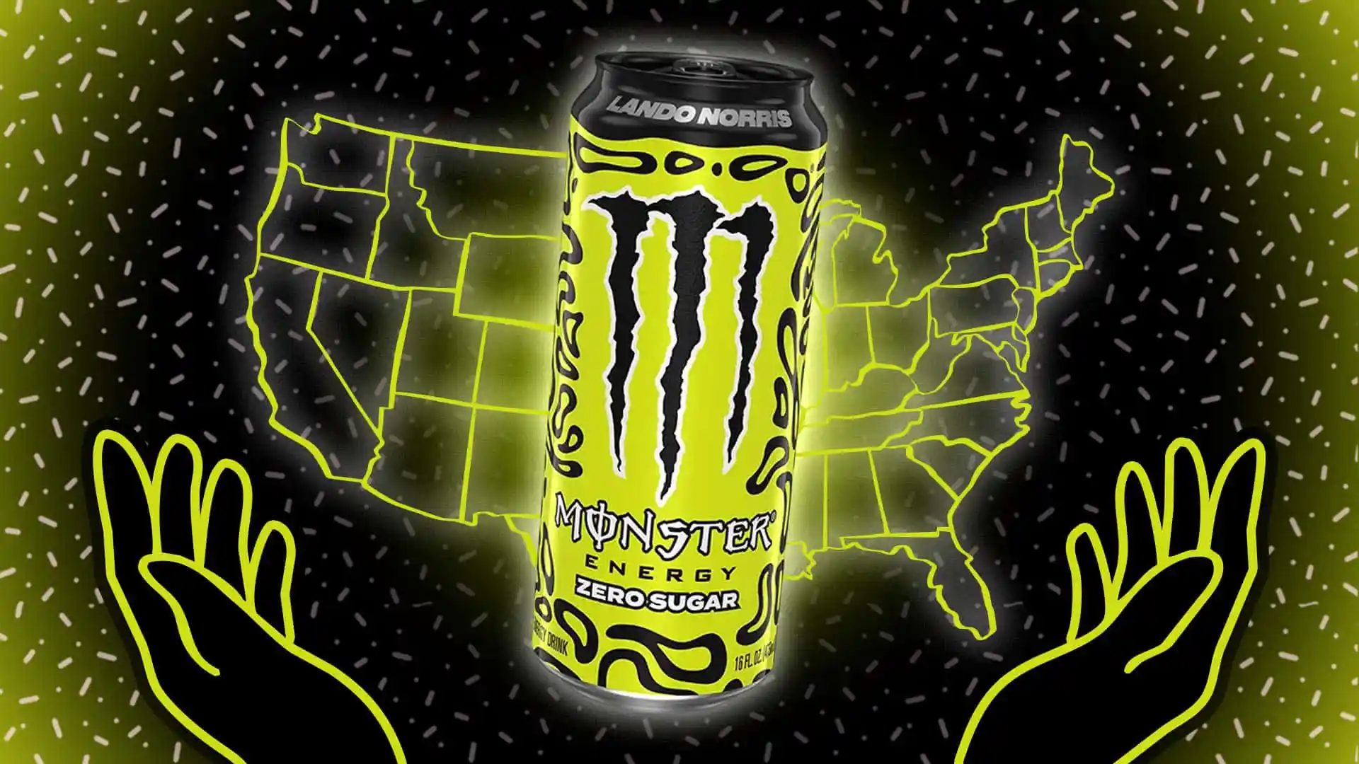 Lando Norris Monster Energy Is Racing To Stores Nationwide