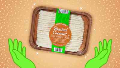 trader joe's toasted coconut cake