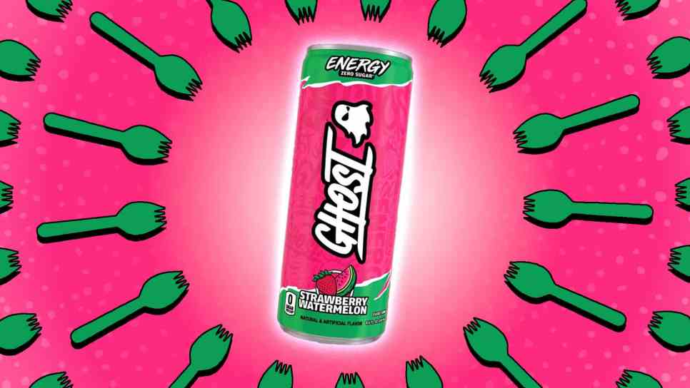 GHOST Strawberry Watermelon Energy