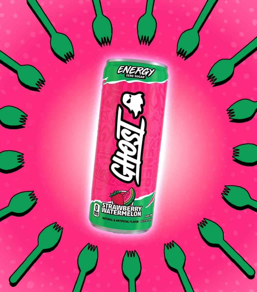 GHOST Strawberry Watermelon Energy