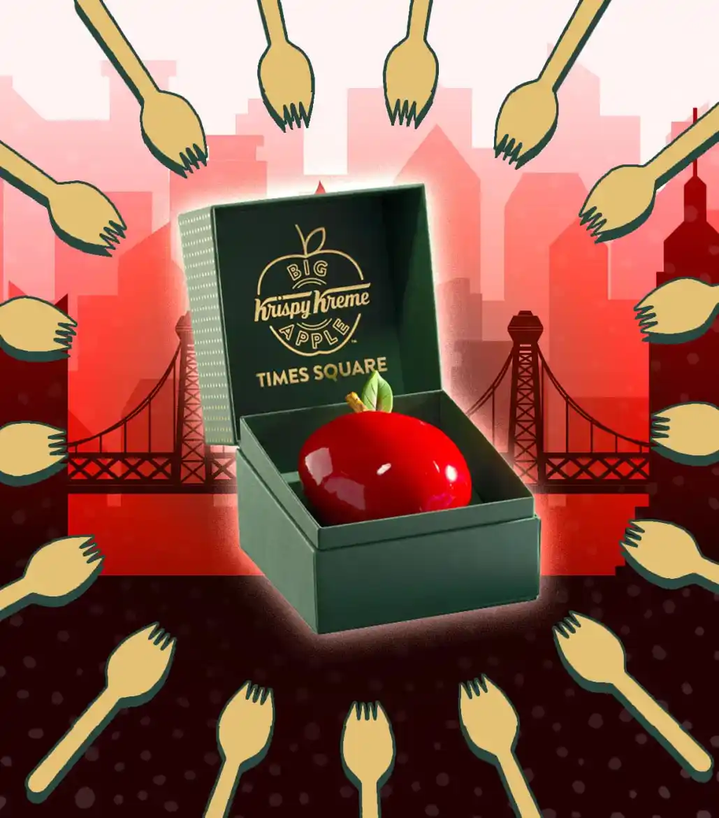 Big Apple Donut - Krispy Kreme NYC