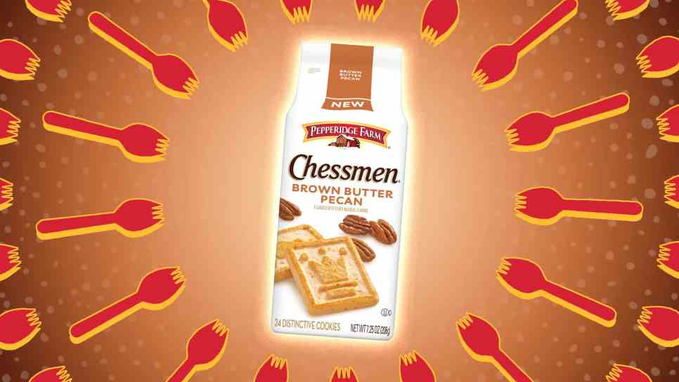 Pepperidge Farm's Brown Butter Chessmen Cookies