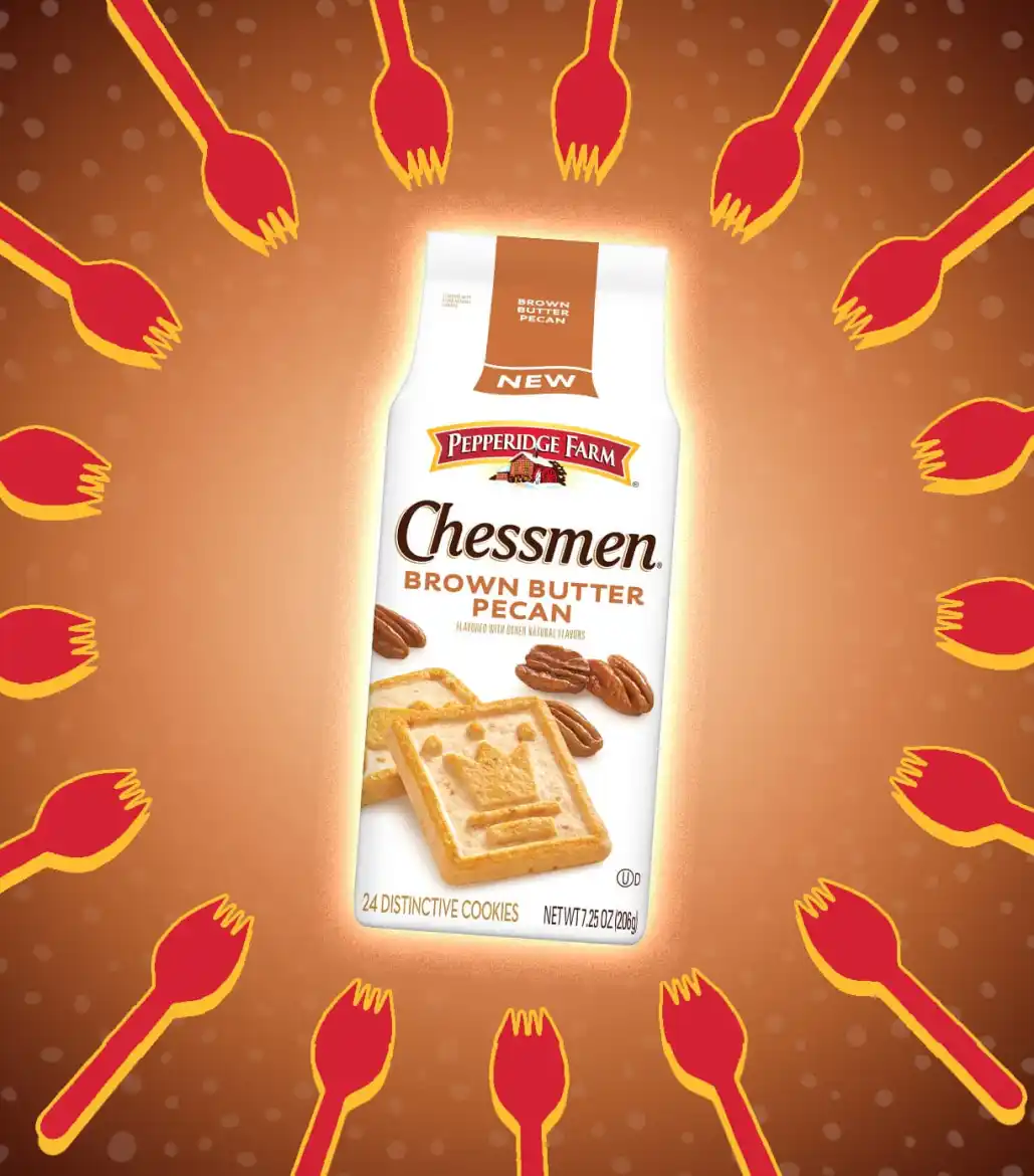 Pepperidge Farms' Brown Butter Chessmen Cookies