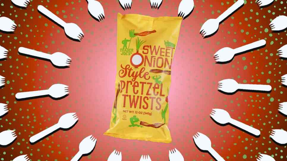 trader joe's sweet onion pretzels review