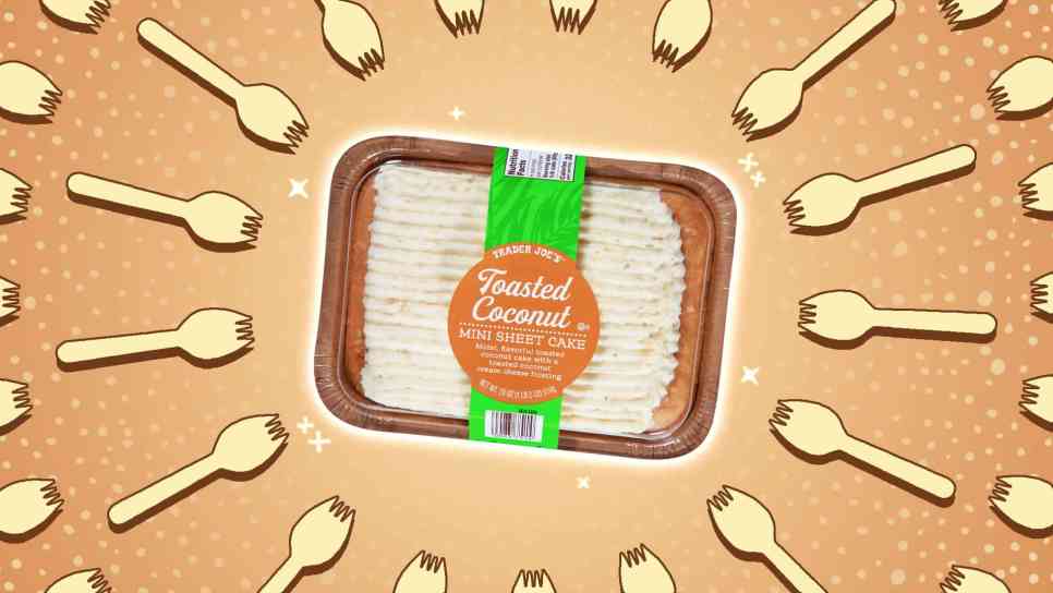 Trader Joe's Coconut Sheet Cake