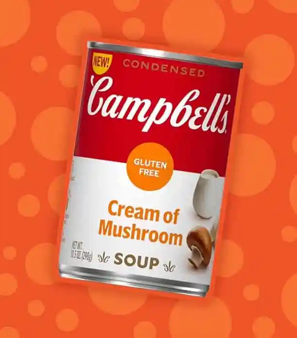 Campbell’s Cream of Gluten Free Mushroom
