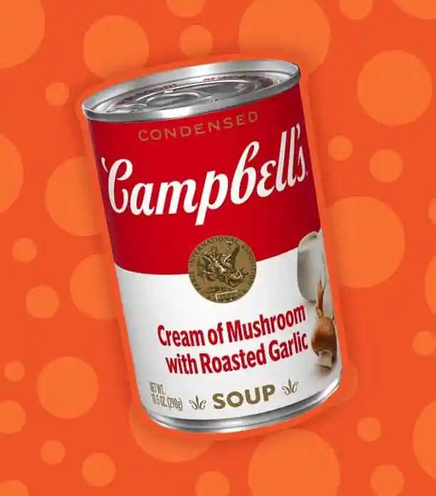 Campbell’s Cream of Mushroom and Roasted Garlic