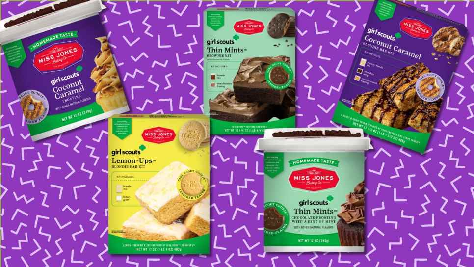girl scouts baking mixes