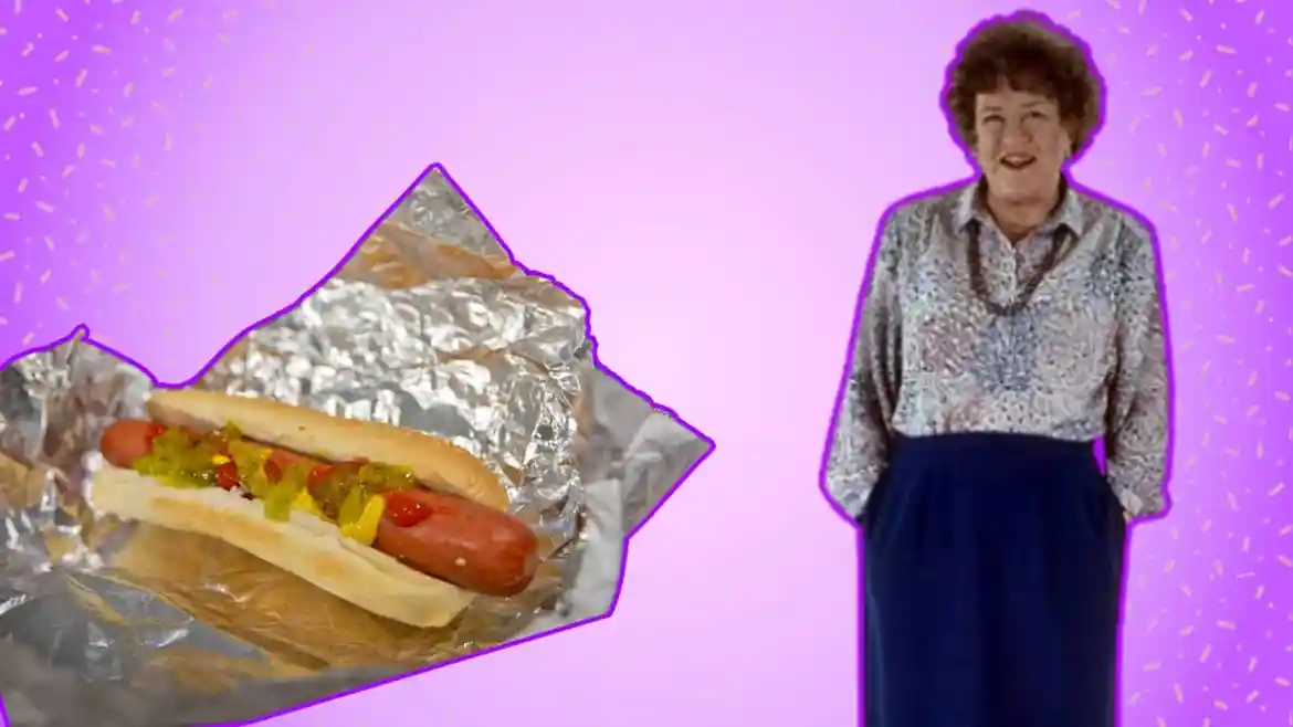 julia child and costco hot dog