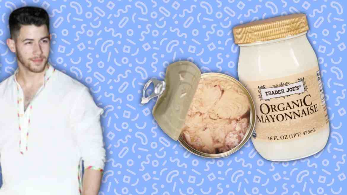 nick jonas tuna salad