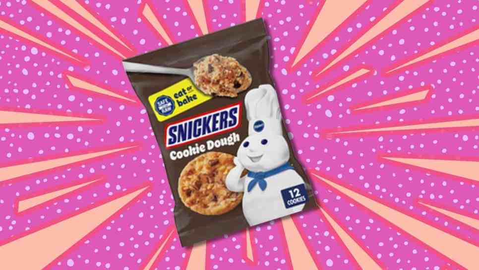 pillsbury snickers cookie dough