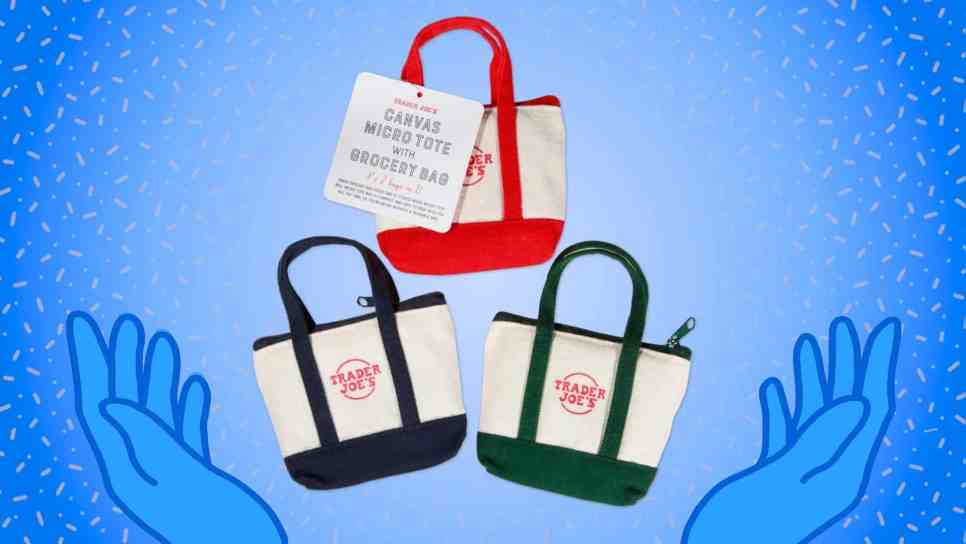 trader joe's micro totes