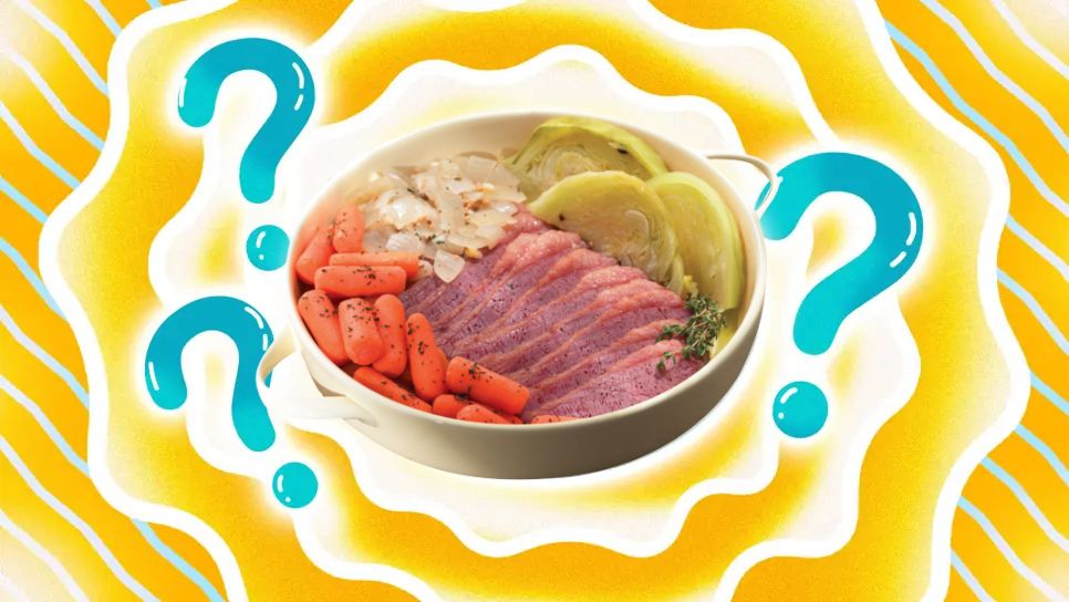 point cut or flat cut corned beef for st patrick's day