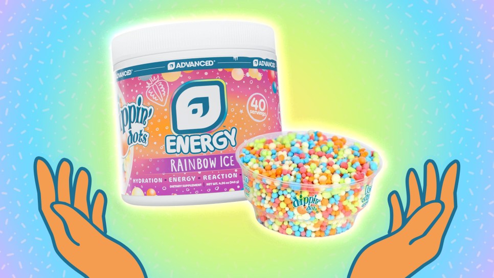 Dippin' Dots Rainbow Ice Energy Drink Mix by ADVANCED.gg