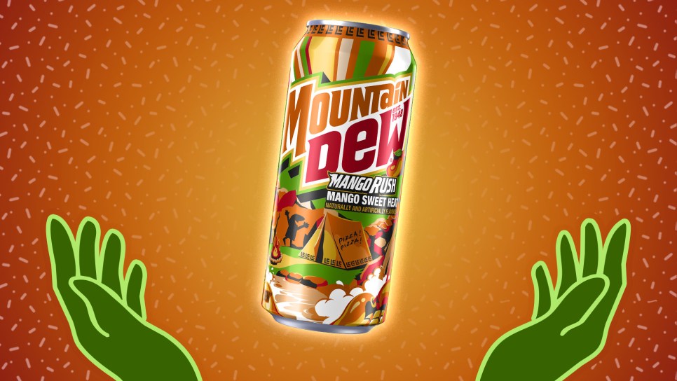 Swicy Soda Mountain Dew Mango Rush Returns to Little Caesars