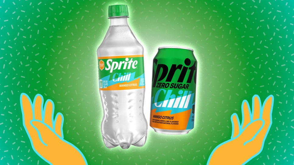 New Sprite Chill Mango Citrus