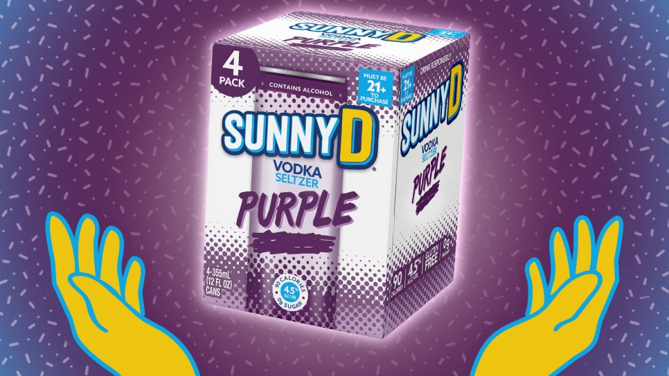 Sunny D Vodka Seltzer: Purple Stuff