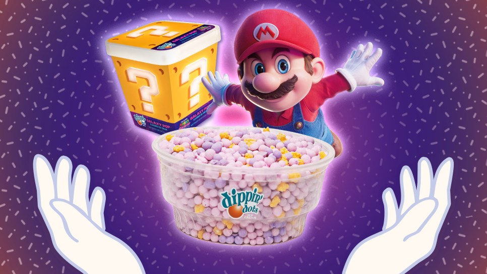 Galaxy Pop Mystery-Flavored Dippin' Dots - The Super Mario Galaxy Movie