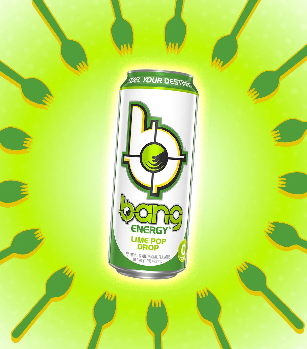 BANG Lime Pop Drop Energy