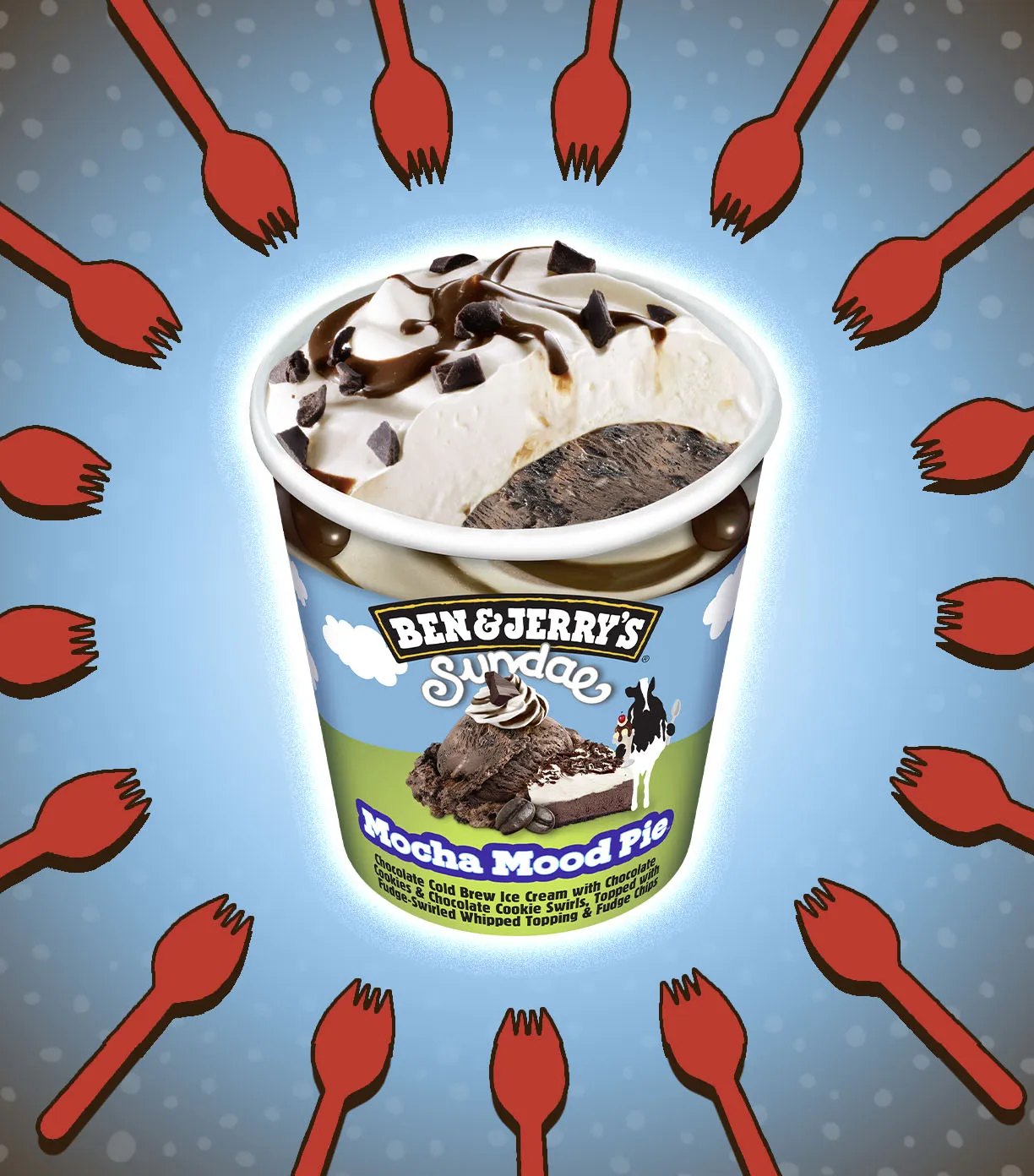 Ben & Jerry's Sundae: Mocha Mood Pie