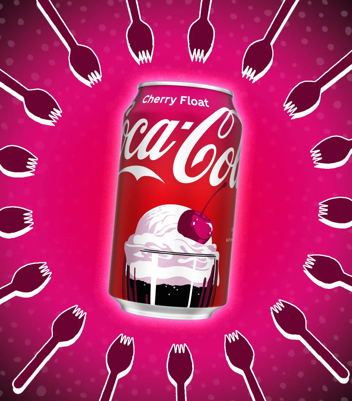 Coca-Cola Cherry Float