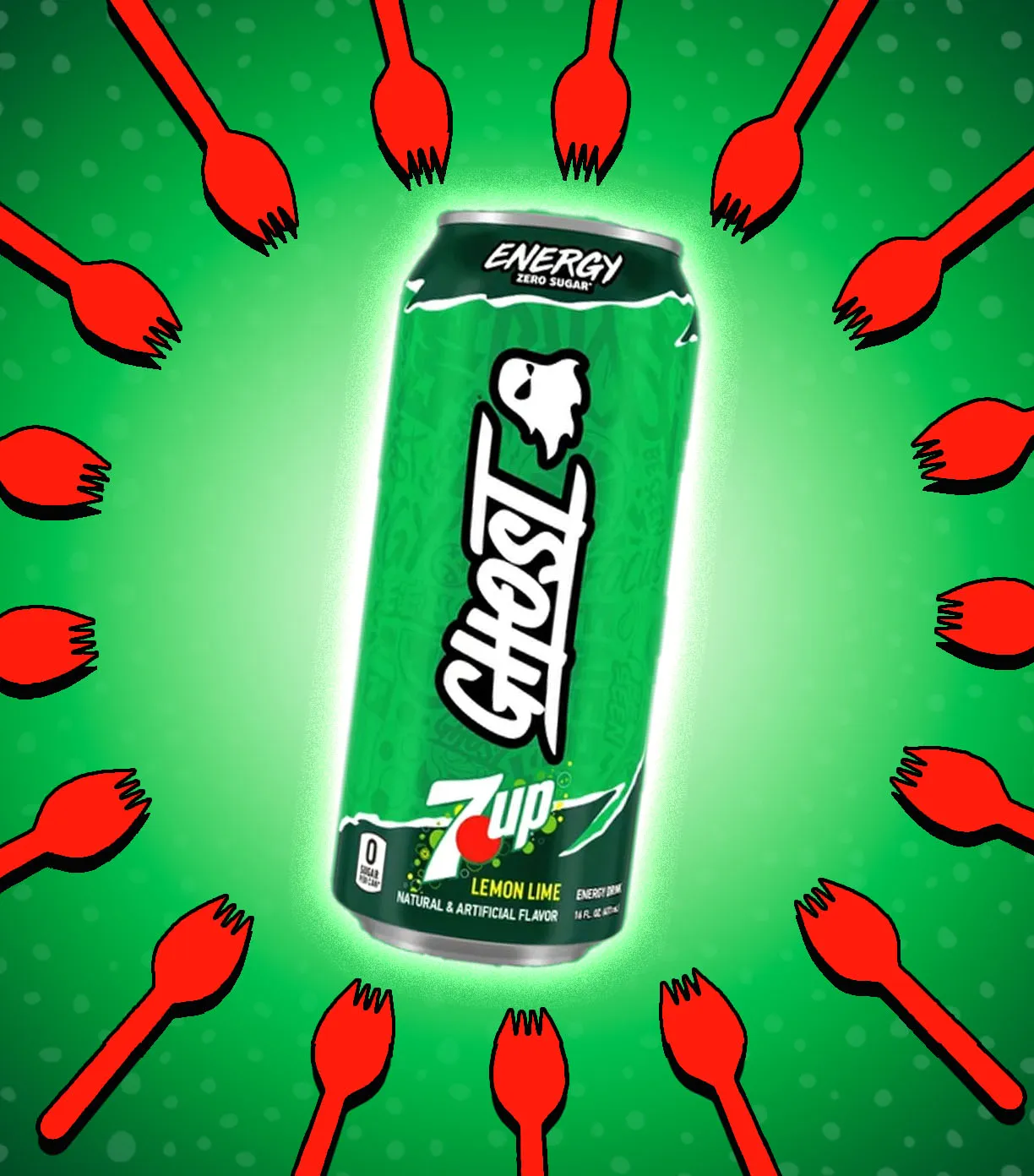 GHOST 7UP Energy