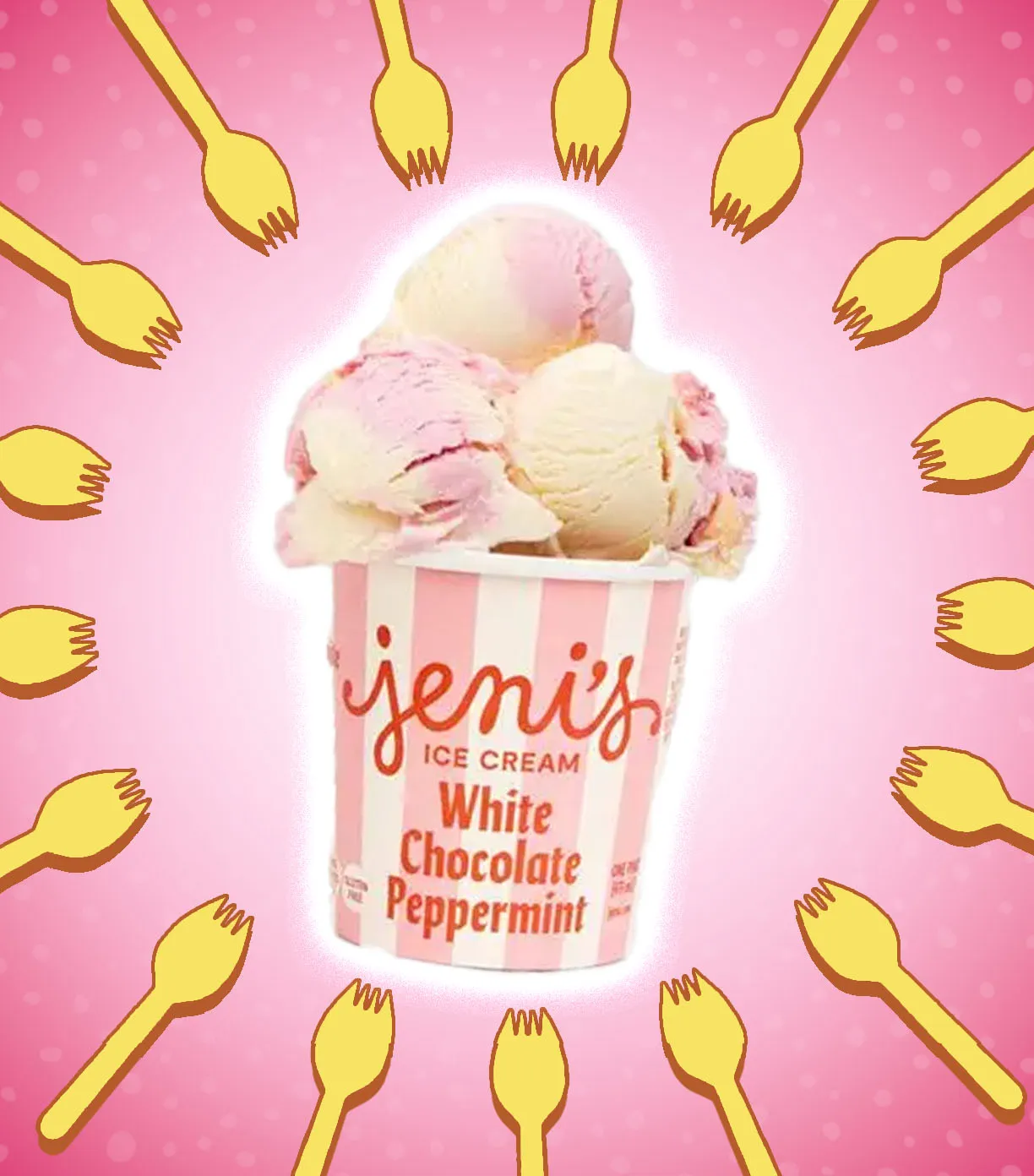 Jeni's White Chocolate Peppermint Ice Cream