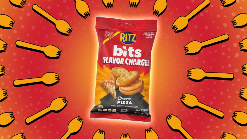 Ritz Bits Flavor Charged Cheese Pizza