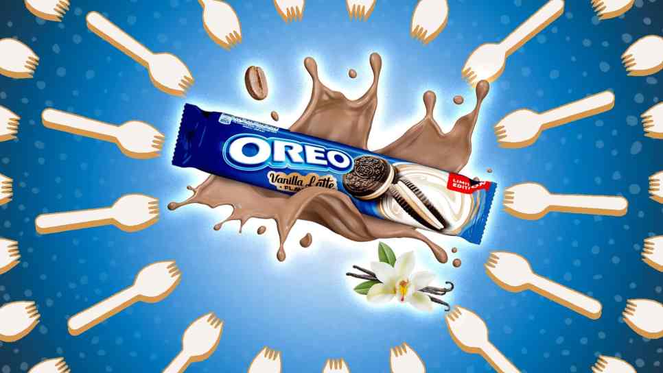 Vanilla Latte OREO Cookies from the United Kingdom