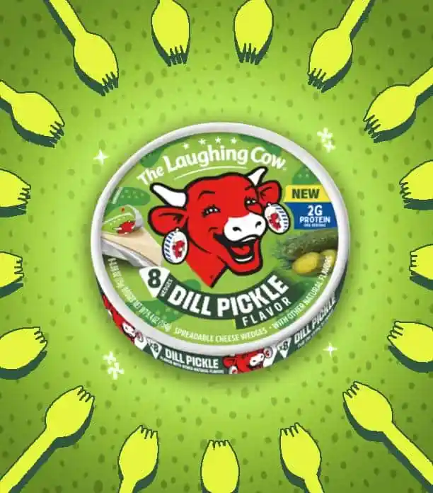 laughing cow dill pickle cheese