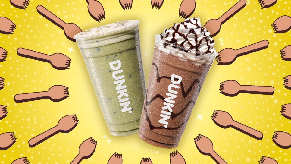dunkin banana drinks