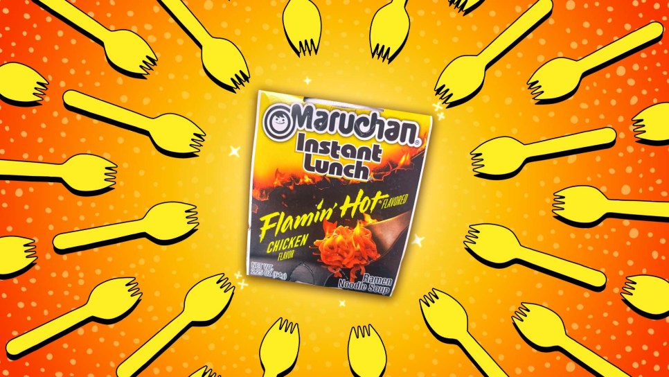 Flamin Hot Maruchan Ramen